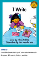 Sunshine Classics Level 3: I Write