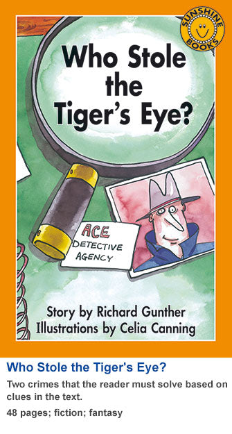 Sunshine Classics Level 30: Who Stole the Tiger's Eye?