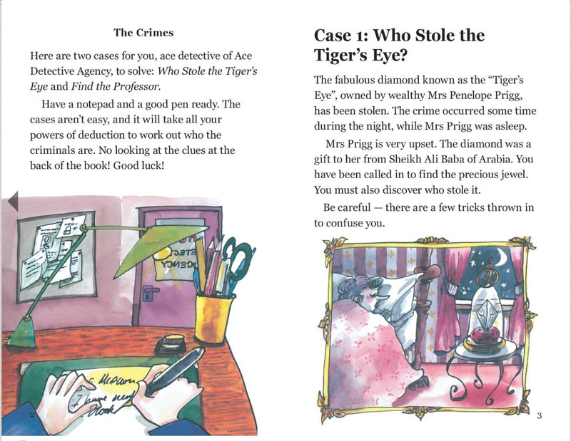 Sunshine Classics Level 30: Who Stole the Tiger's Eye?