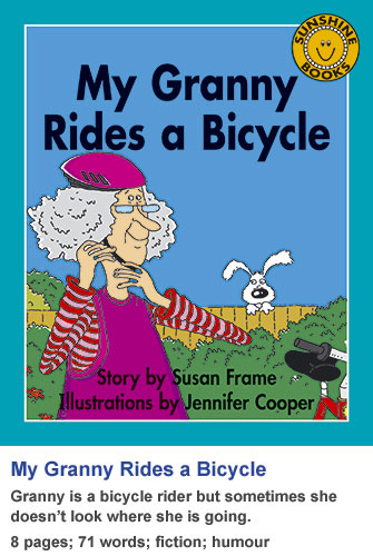 Sunshine Classics Level 6: My Granny Rides a Bicycle