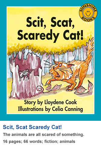 Sunshine Classics Level 8: Scit, Scat, Scaredy Cat!