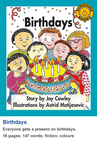 Sunshine Classics Level 9: Birthdays (2017 ed.)