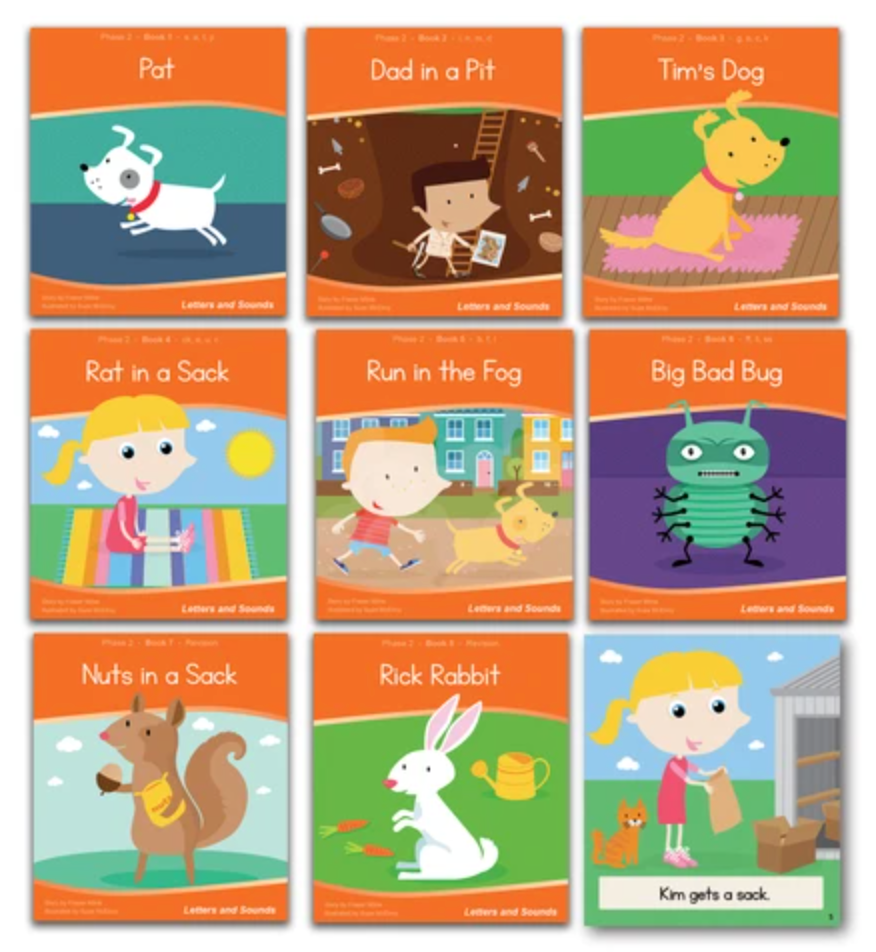 Smart Kids Phase 2 Decodable Fiction Readers