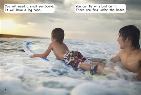 Red Rocket Fluency Level 1 Non Fiction C (Level 15): Let’s Go Surfing