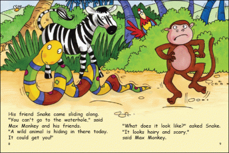 Red Rocket Fluency Level 2 Fiction B (Level 17): Look in the Waterhole