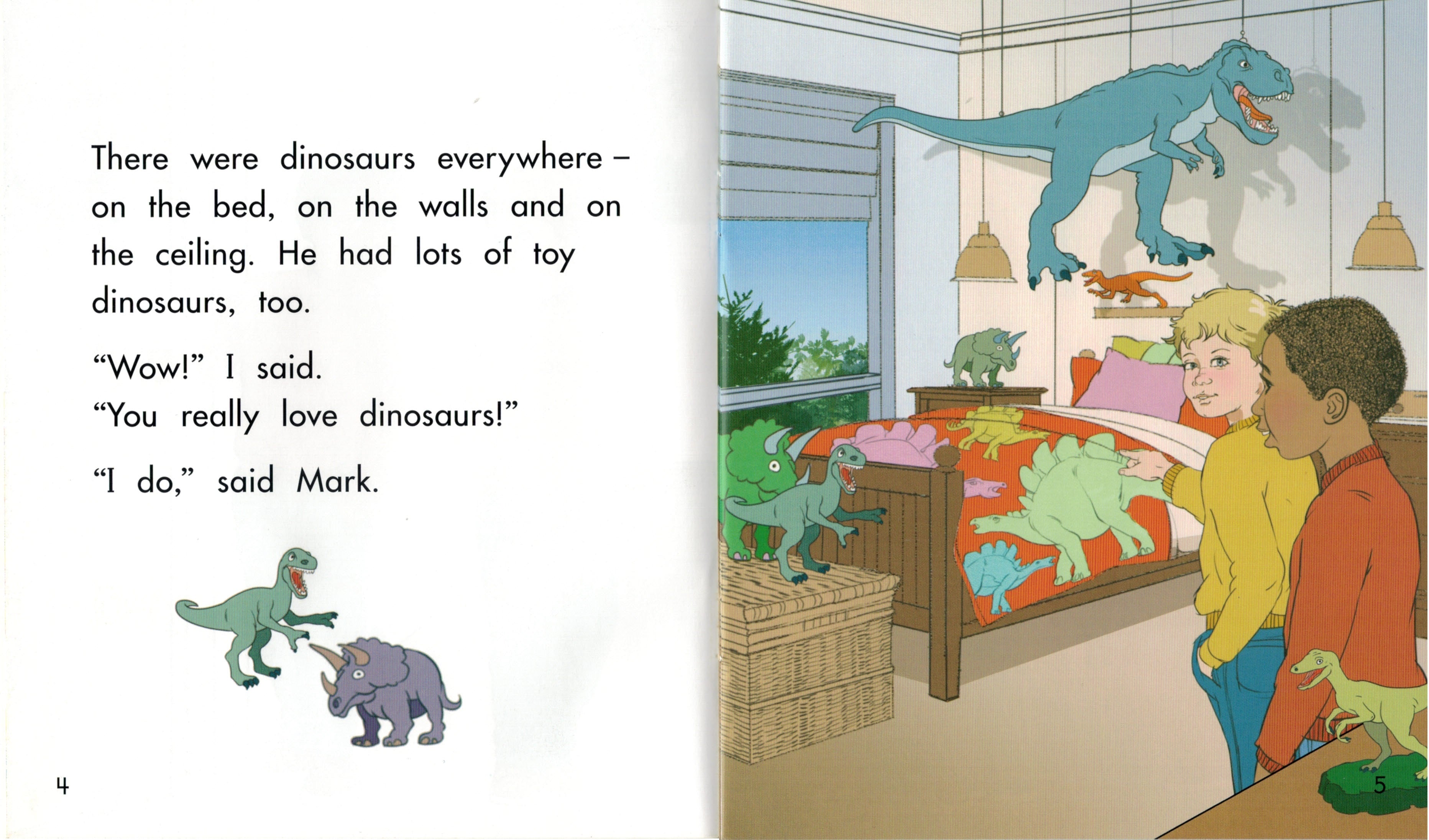 Sunshine Starters Level 11: Mark and the Dinosaurs