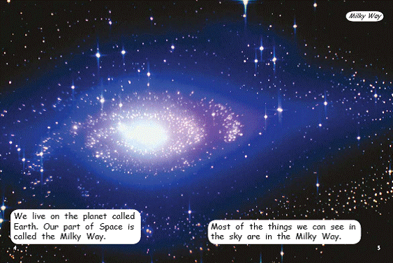 Red Rocket Readers Big Book: The Milky Way