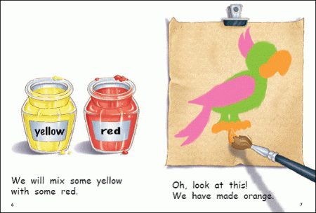 Red Rocket Early Level 2 Fiction A (Level 7): Mixing Paints