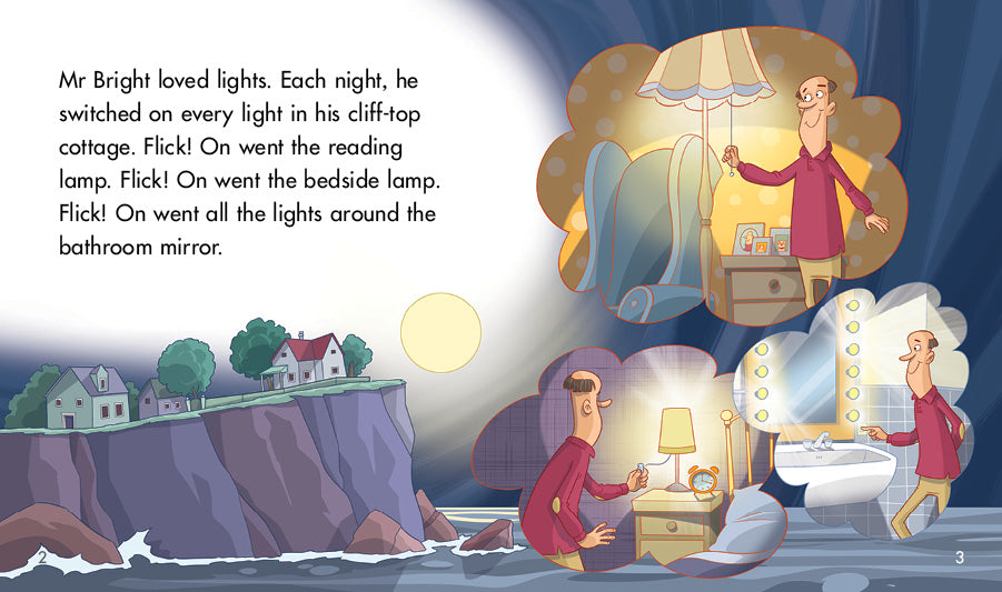 Sunshine Starters Level 18:Mr Bright, Turn Off the Lights!