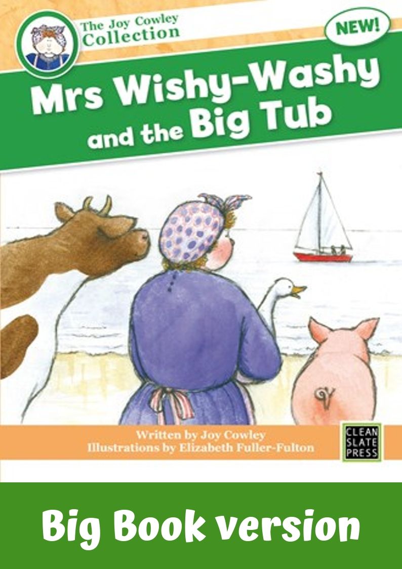 Mrs Wishy-Washy and the Big Tub (L16)Big Book