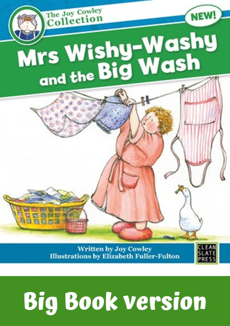 Mrs Wishy-Washy and the Big Wash (L15-16)Big Book
