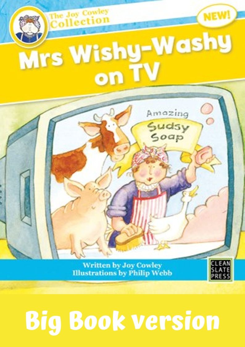 Mrs Wishy-Washy on TV (L11)Big Book