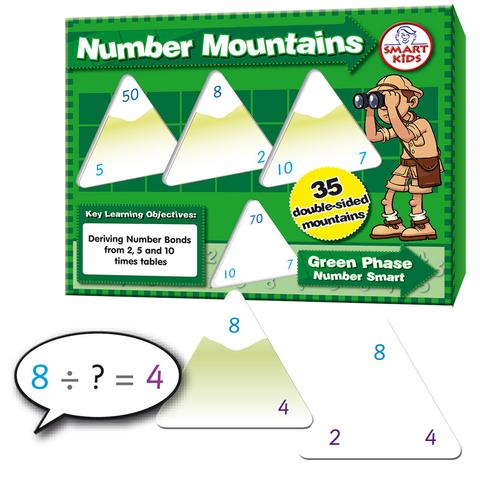Number Mountains Times Tables 2, 5 and 10 (NS44)