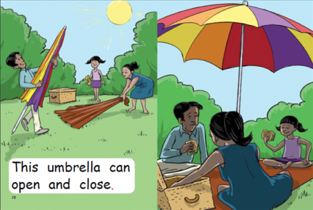 Red Rocket Readers Big Book: Open and Close