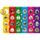 Positivity Stickers (Set of 10 sheets)