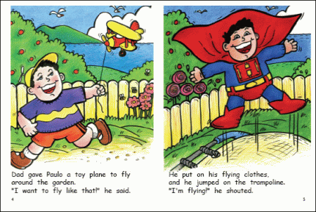 Red Rocket Fluency Level 1 Fiction A (Level 15): Paulo the Pilot