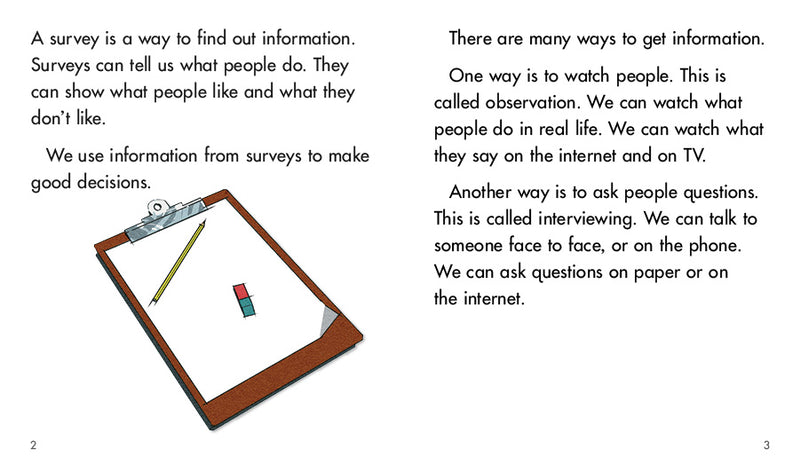 Sunshine Starters Level 18:Playing with Surveys