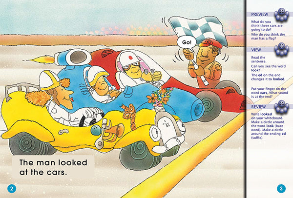 Key Links Red (Book 2, Level 3): Racing Cars