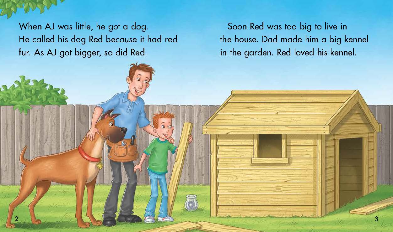 Sunshine Starters Level 12: Red's Kennel