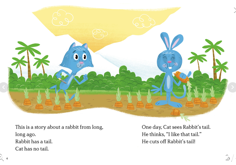 EF Classic Readers Level S, Book 18: How the Rabbit Loses Her Tail