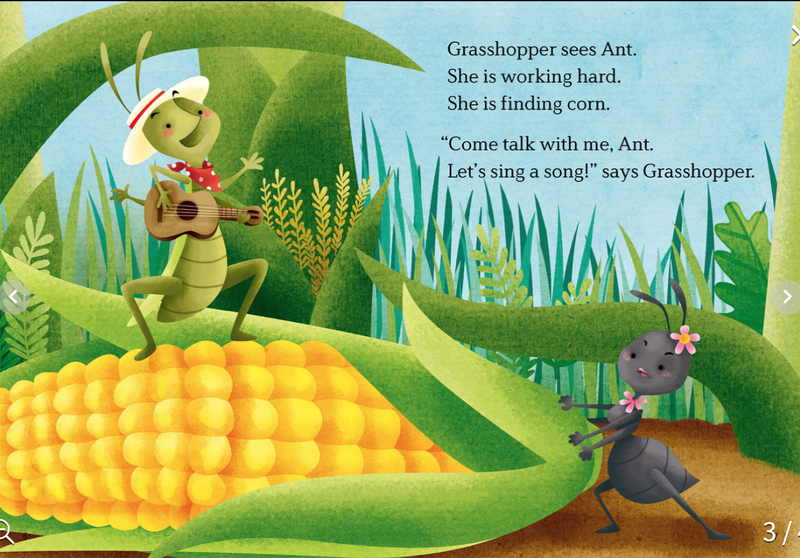 EF Classic Readers Level S, Book 2: The Ant and the Grasshopper