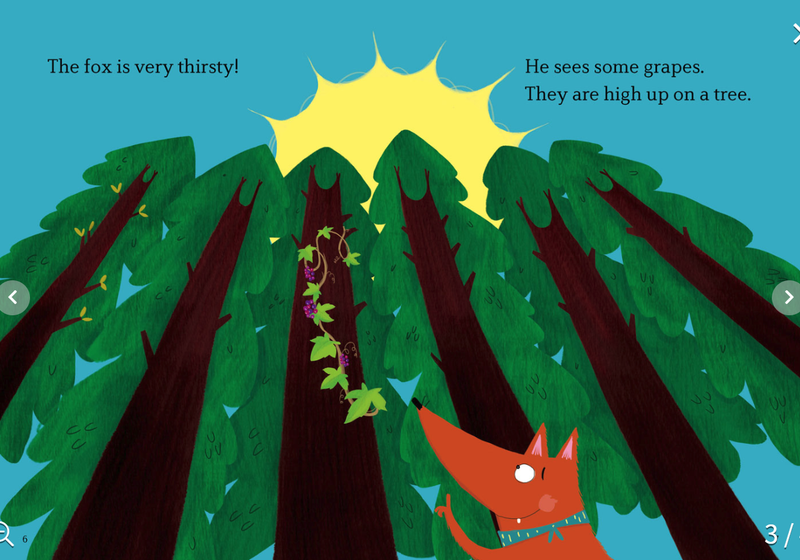 EF Classic Readers Level S, Book 3: The Fox and the Grapes