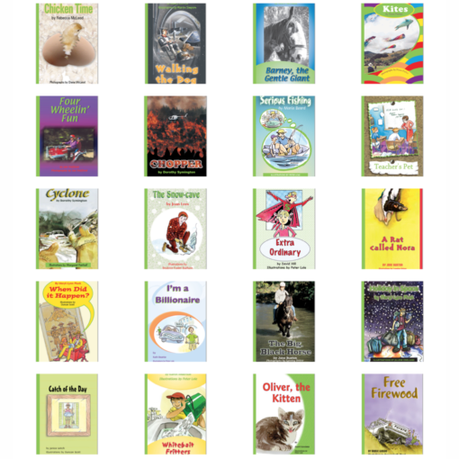 Digital Rainbows:Green Series 20 Digital Books + Activities(Perpetual)