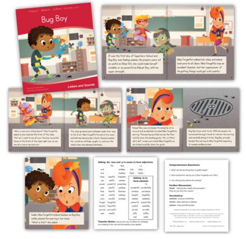Smart Kids Phase 6 Decodable Readers