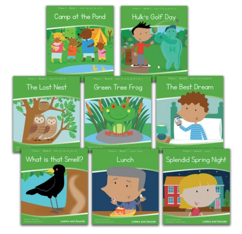 Smart Kids Phase 4 Decodable Readers