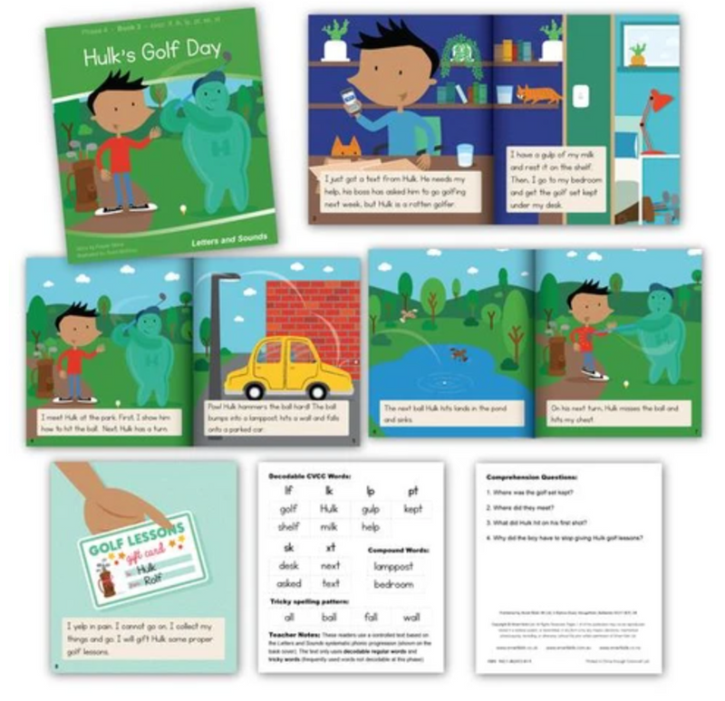 Smart Kids Phase 4 Decodable Readers