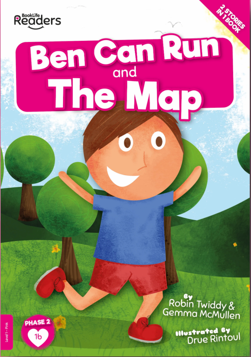 BookLife Readers - Pink: Ben Can Run/The Map