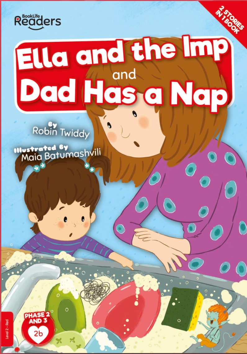 BookLife Readers - Red: Ella and the Imp/Dad Has a Nap