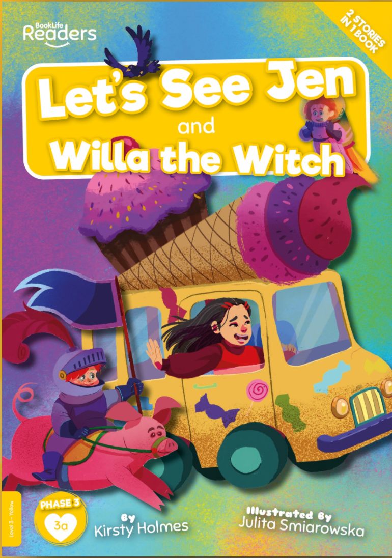 BookLife Readeres - Yellow: Let's See Jen And Willa The Witch