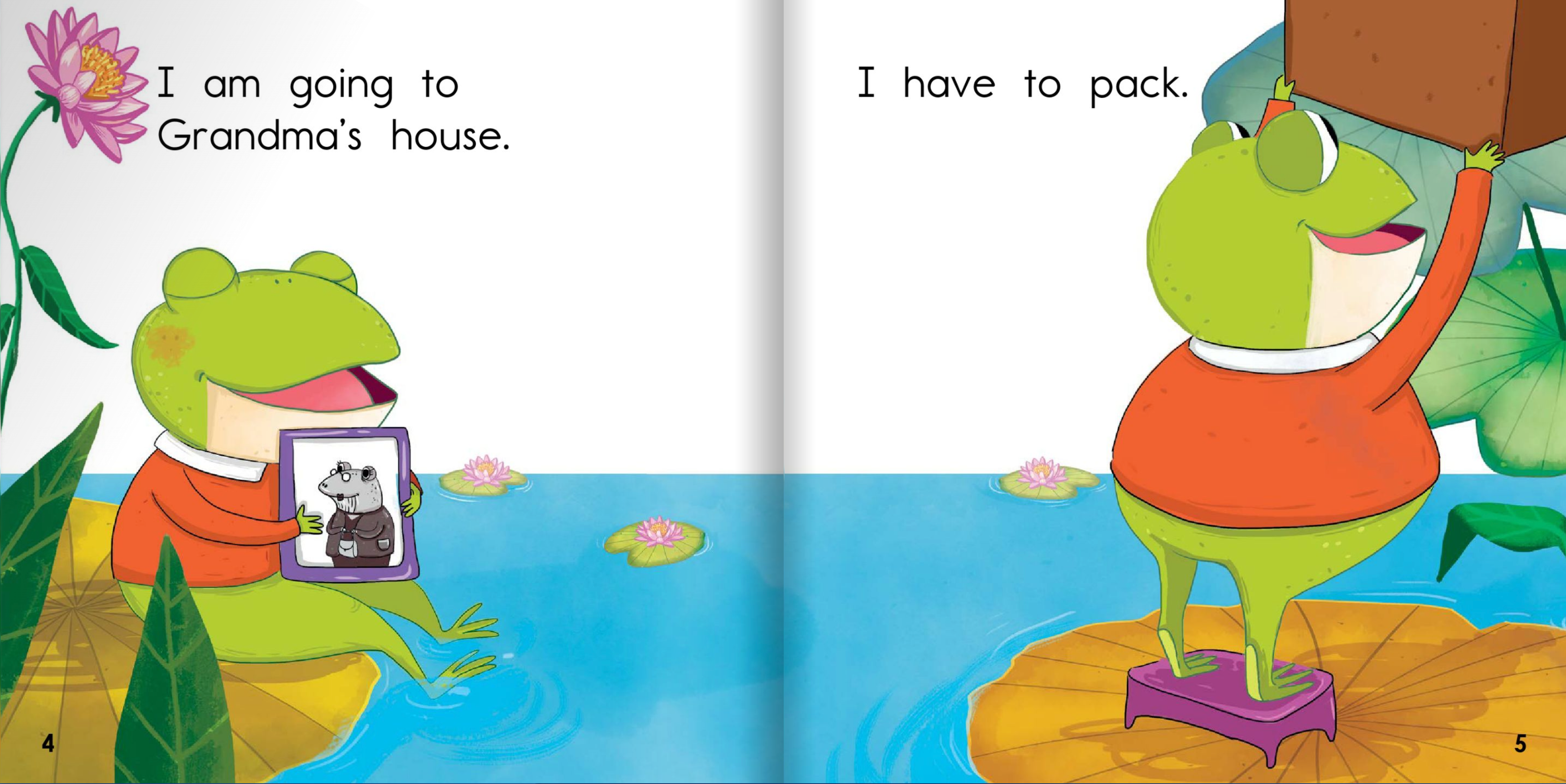 Ready Readers:A Trip to Grandma's House