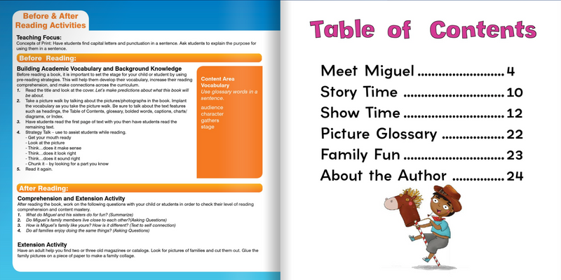 Ready Readers:Miguel's Family