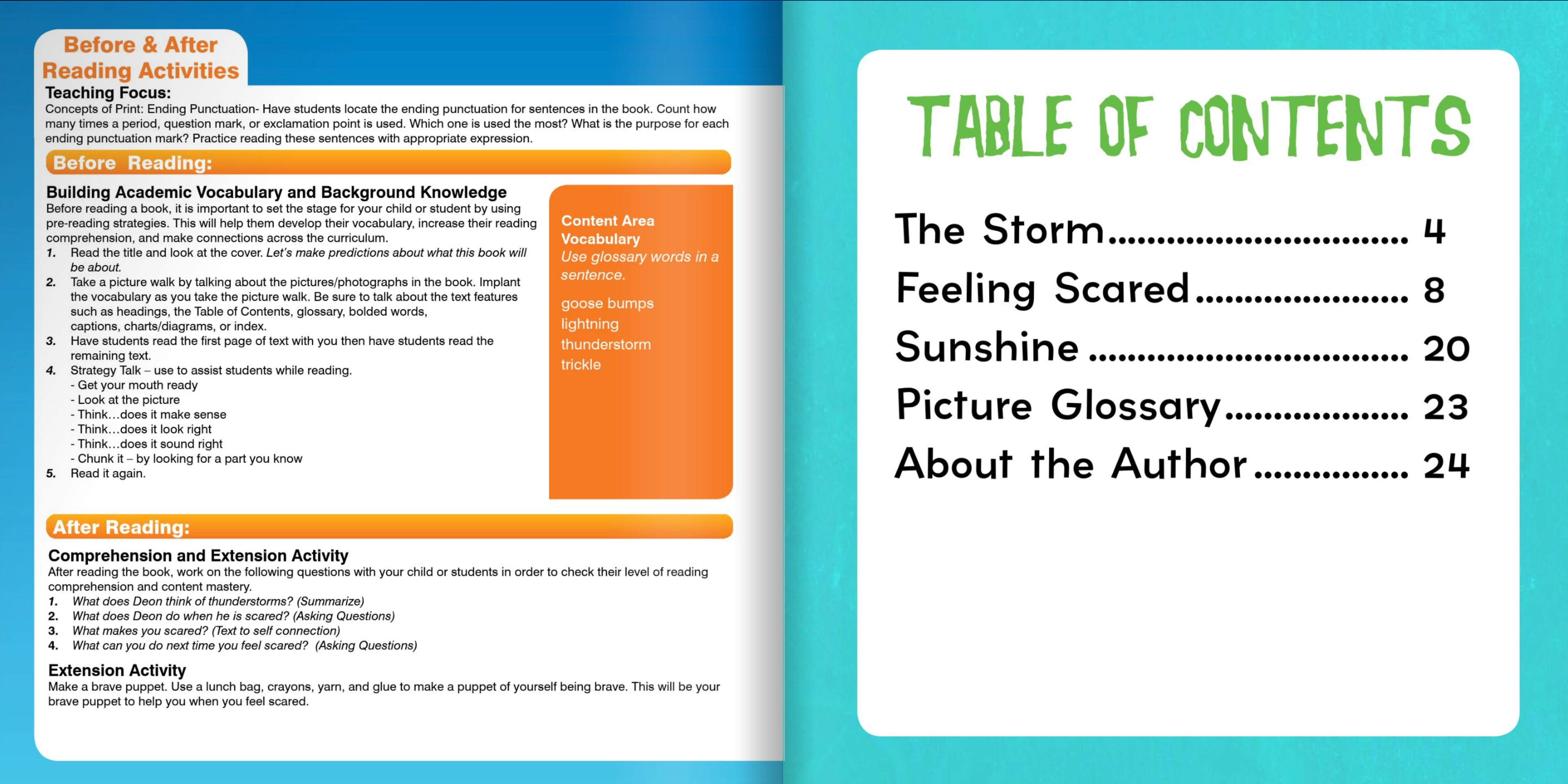 Ready Readers:Scared