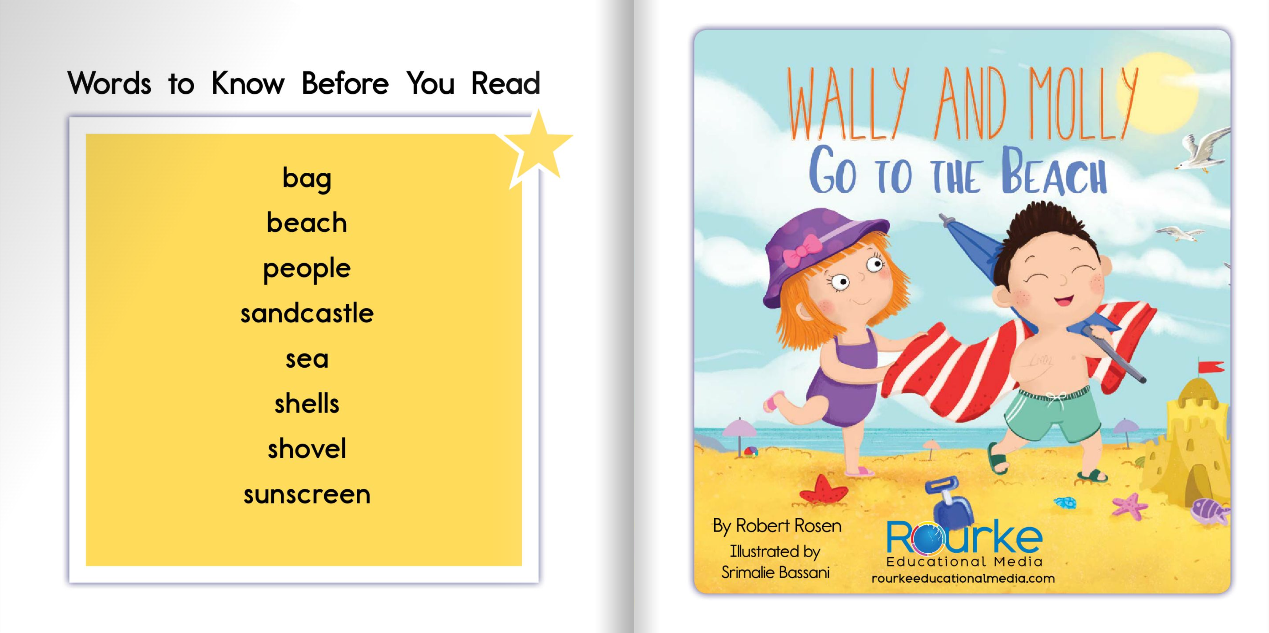 Ready Readers:Wally and Molly Go to the Beach