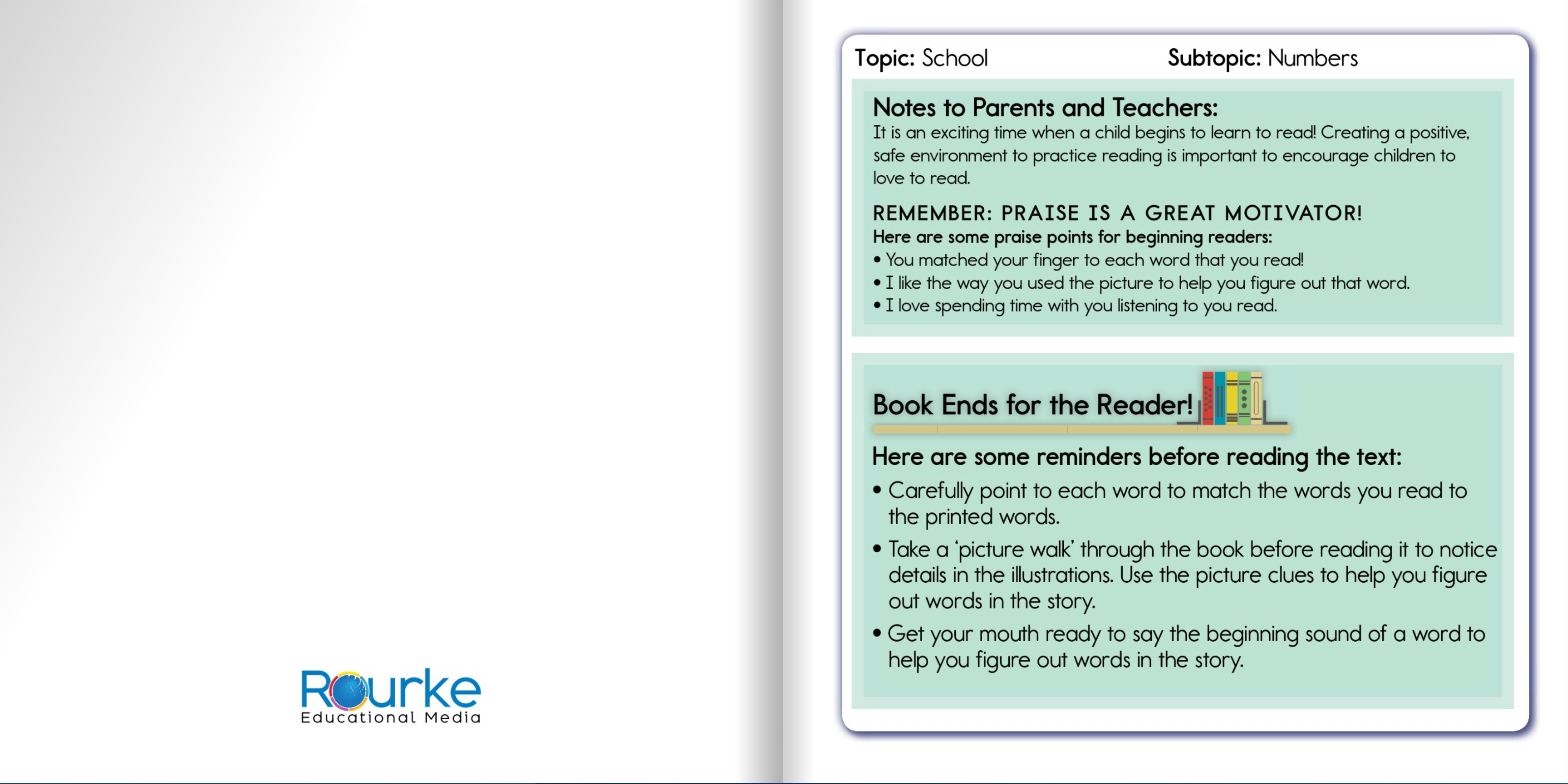 Ready Readers:Numbers in the Classroom