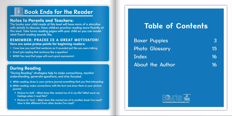 Ready Readers:Boxer Puppies