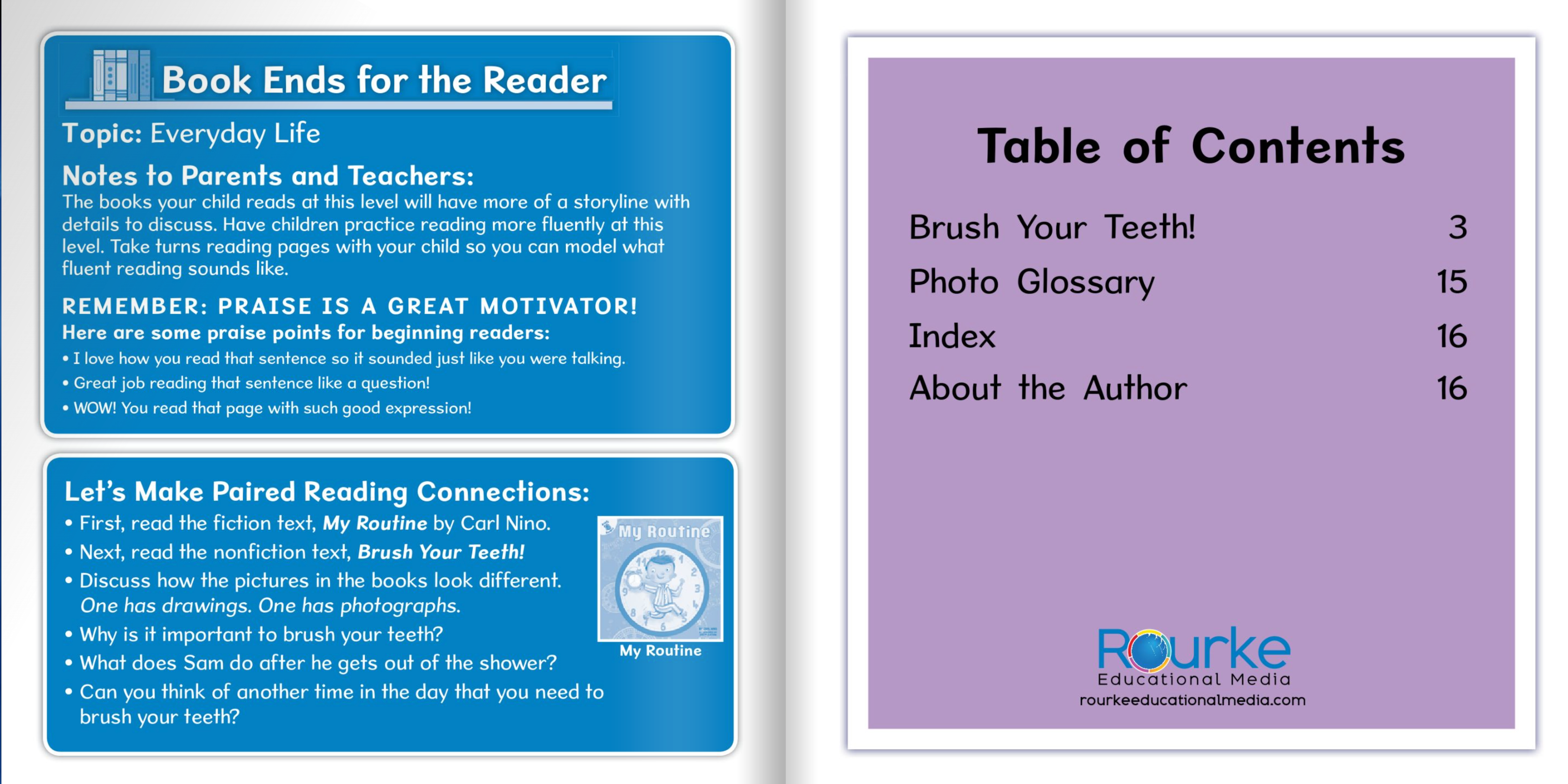 Ready Readers:Brush Your Teeth!