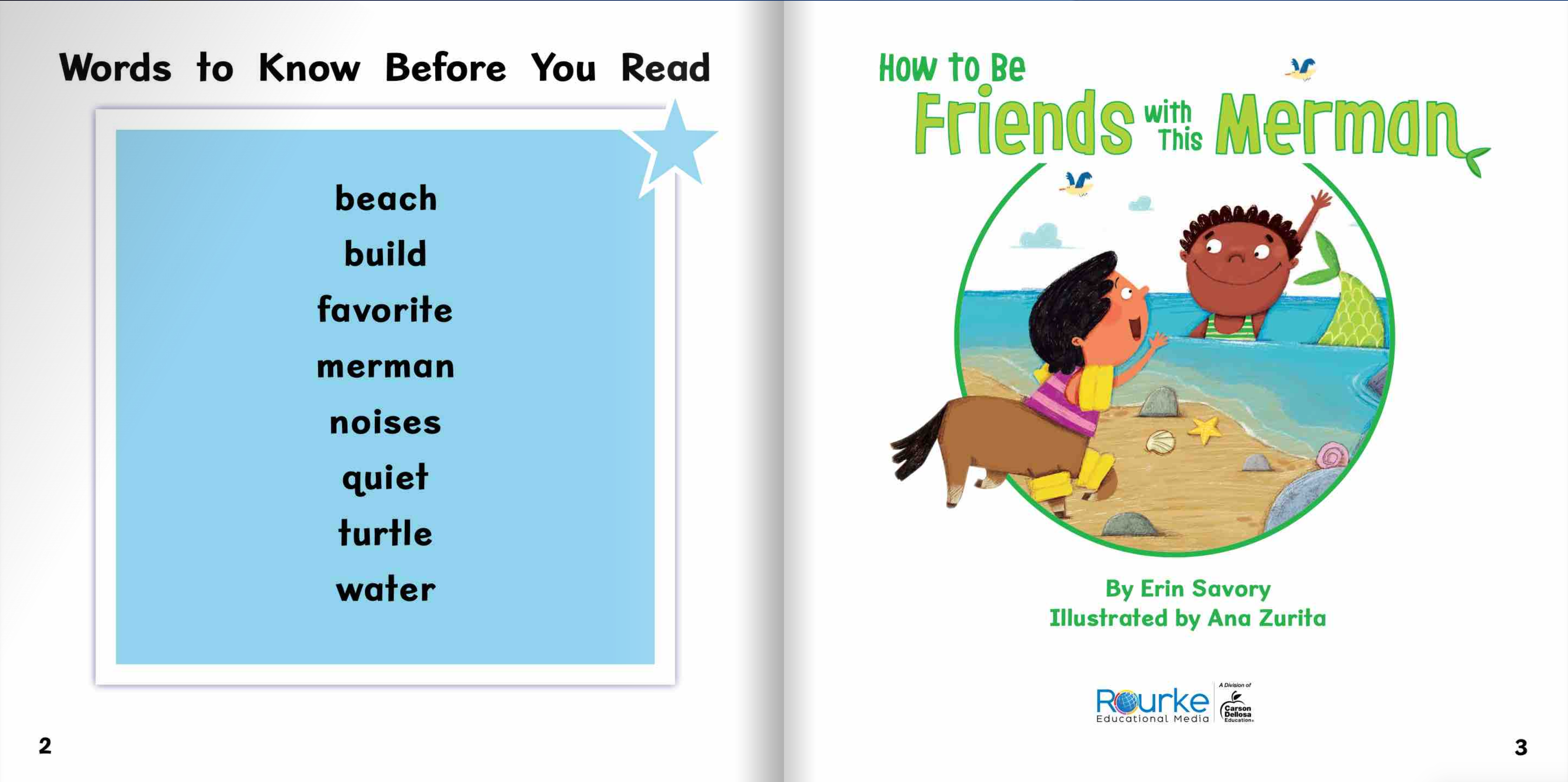 Ready Readers:How to Be Friends with This Merman