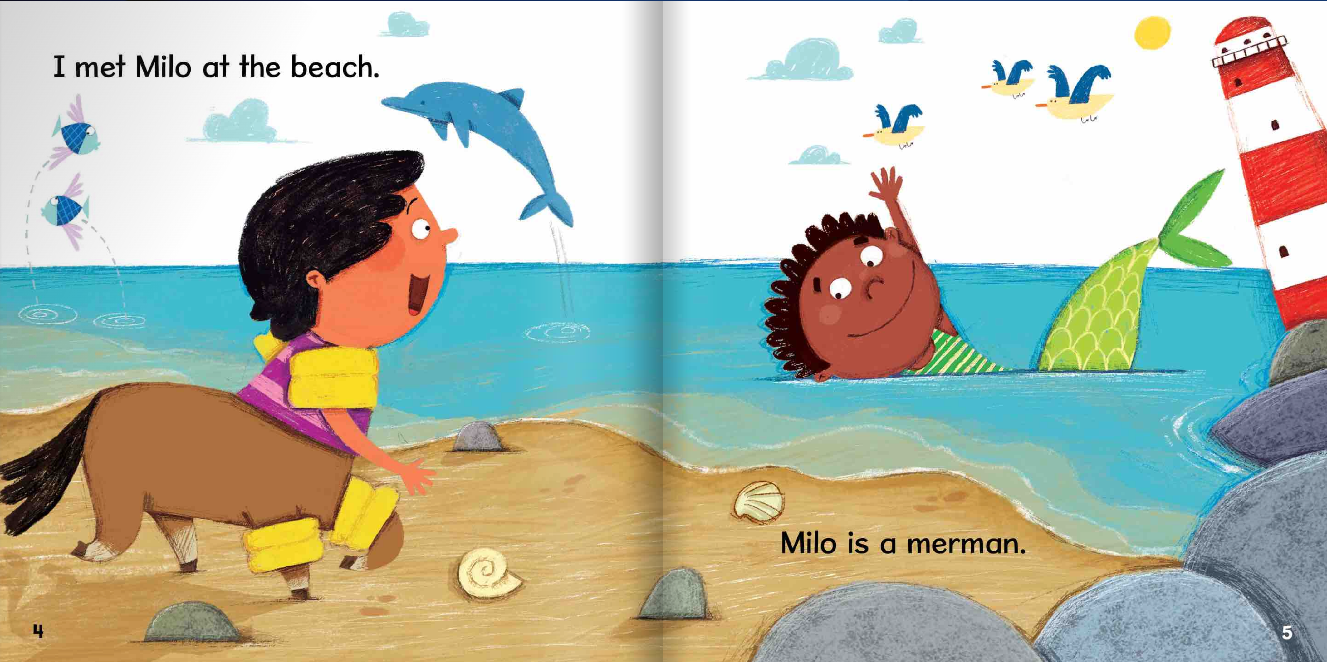 Ready Readers:How to Be Friends with This Merman