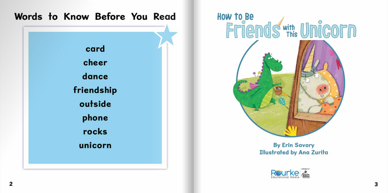 Ready Readers:How to Be Friends with This Unicorn