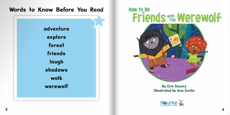 Ready Readers:How to Be Friends with This Werewolf