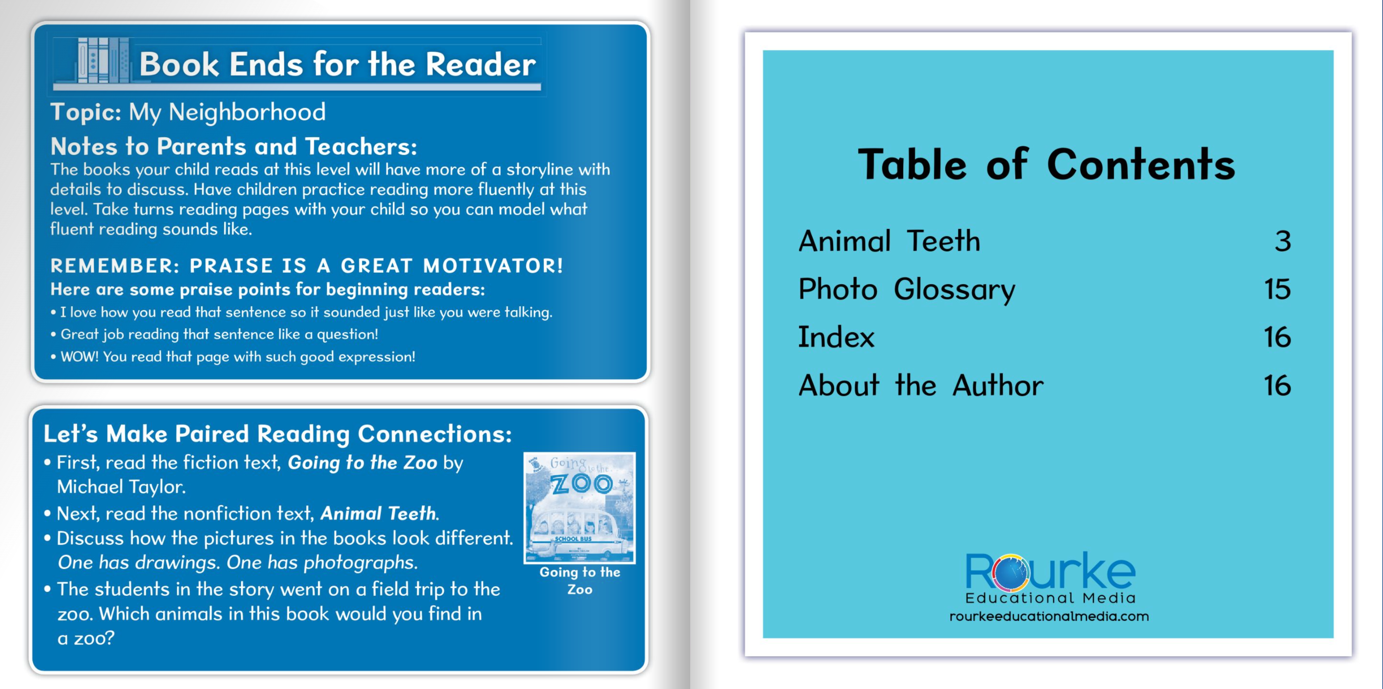 Ready Readers:Animal Teeth