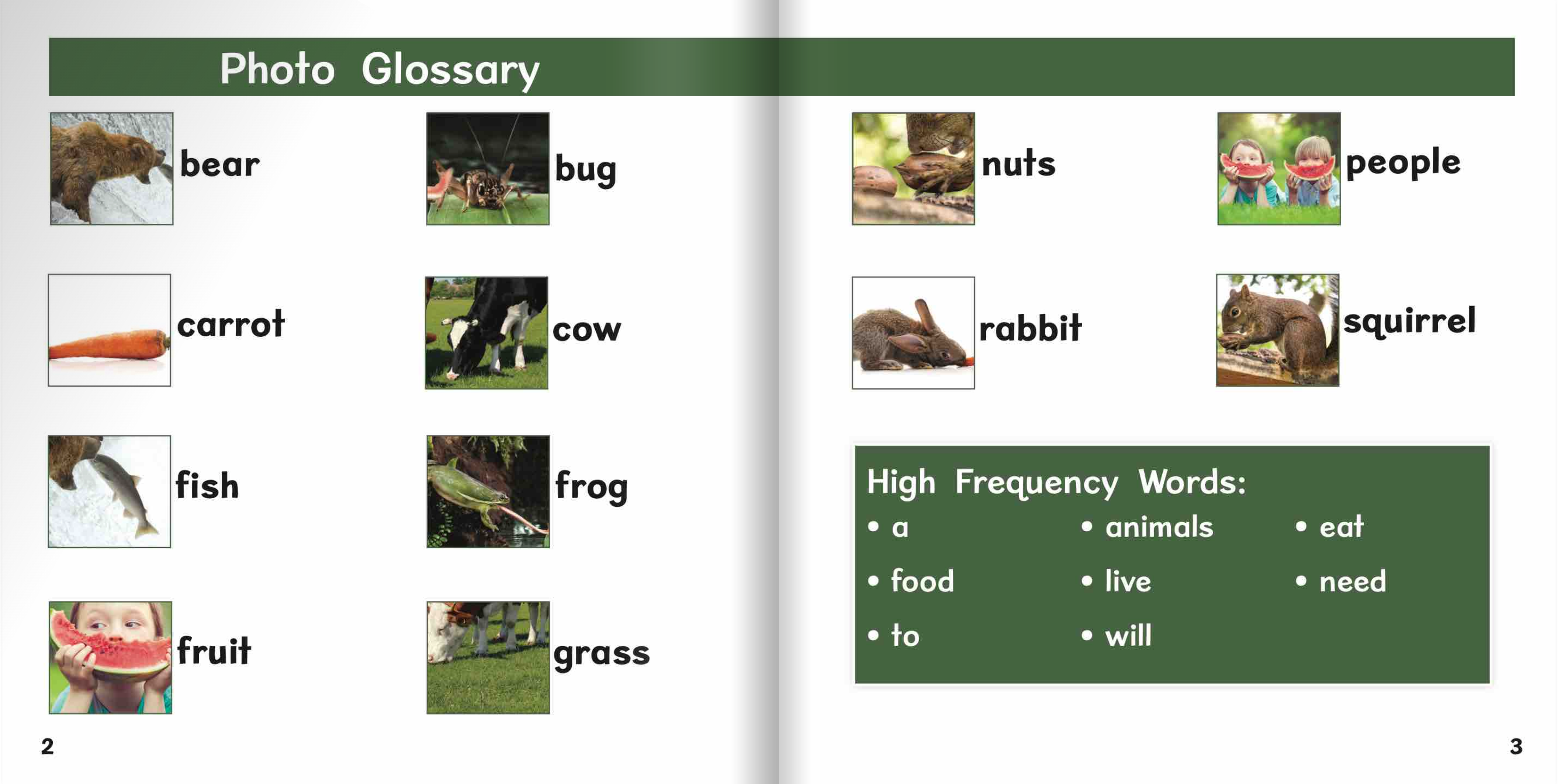 Ready Readers:Animals Need Food