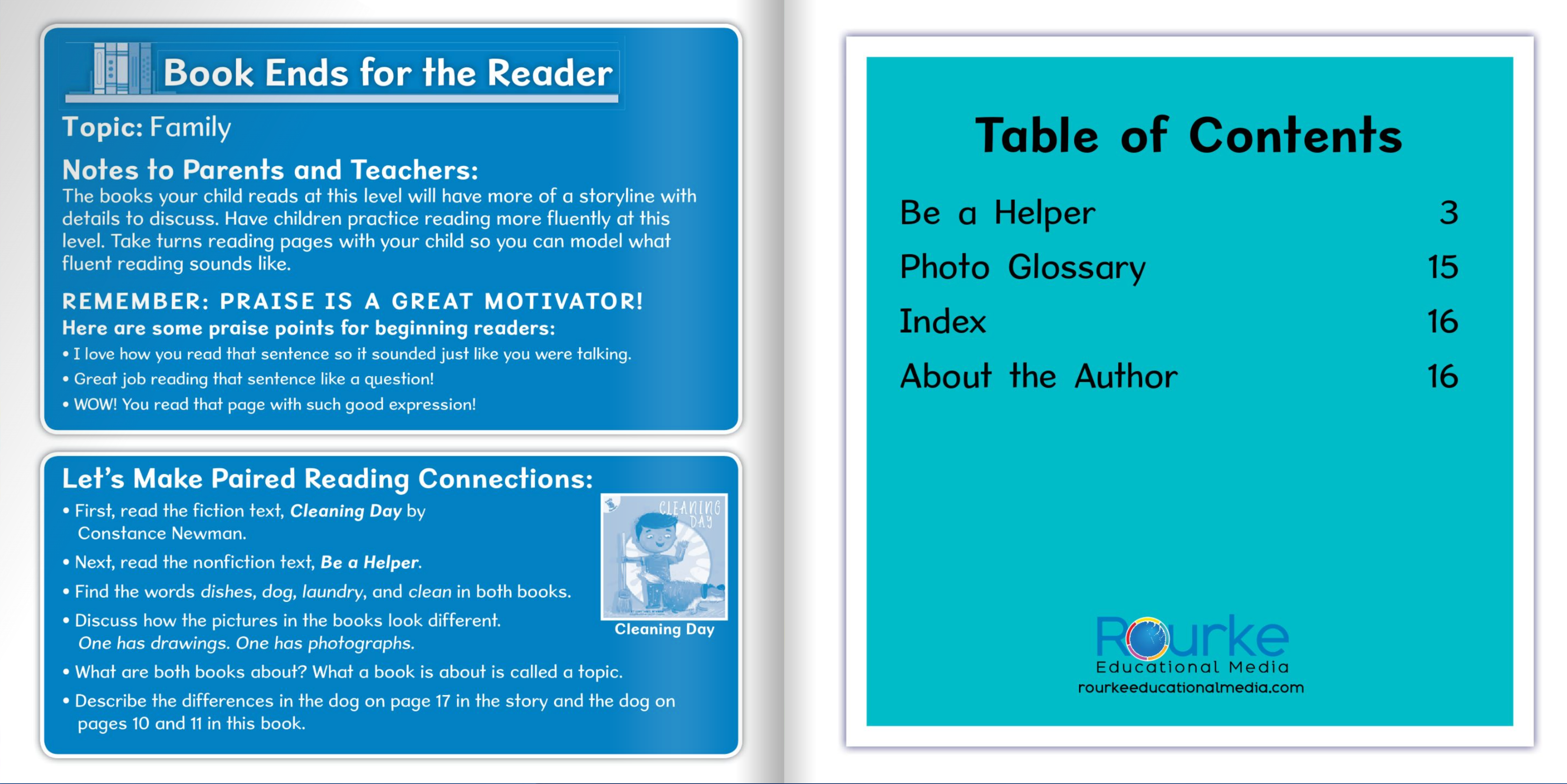 Ready Readers:Be a Helper