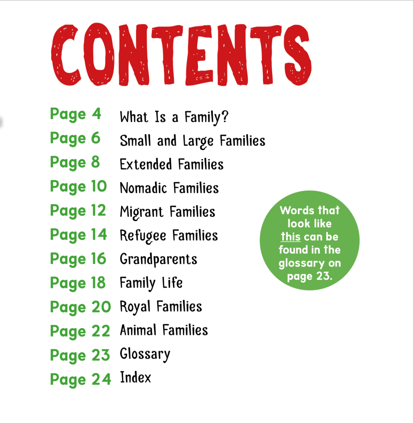 A Look at Life Around the World:Families(HB)