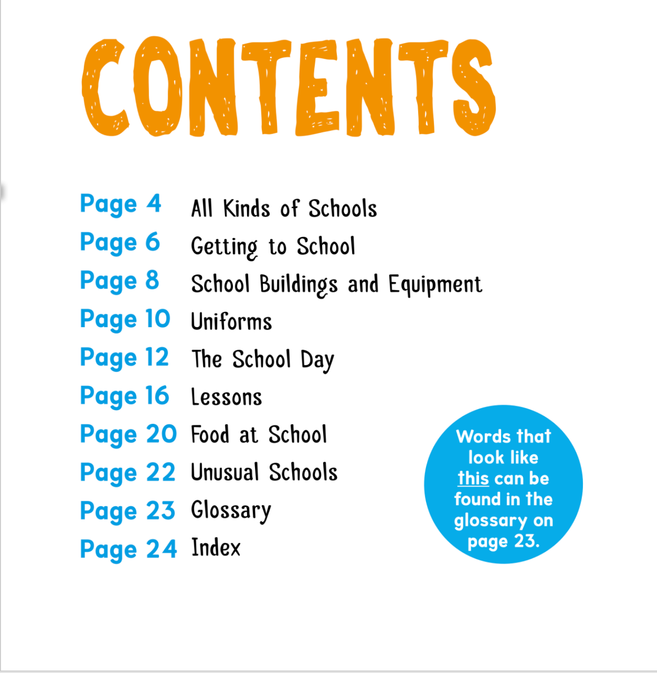 A Look at Life Around the World:Schools(PB)