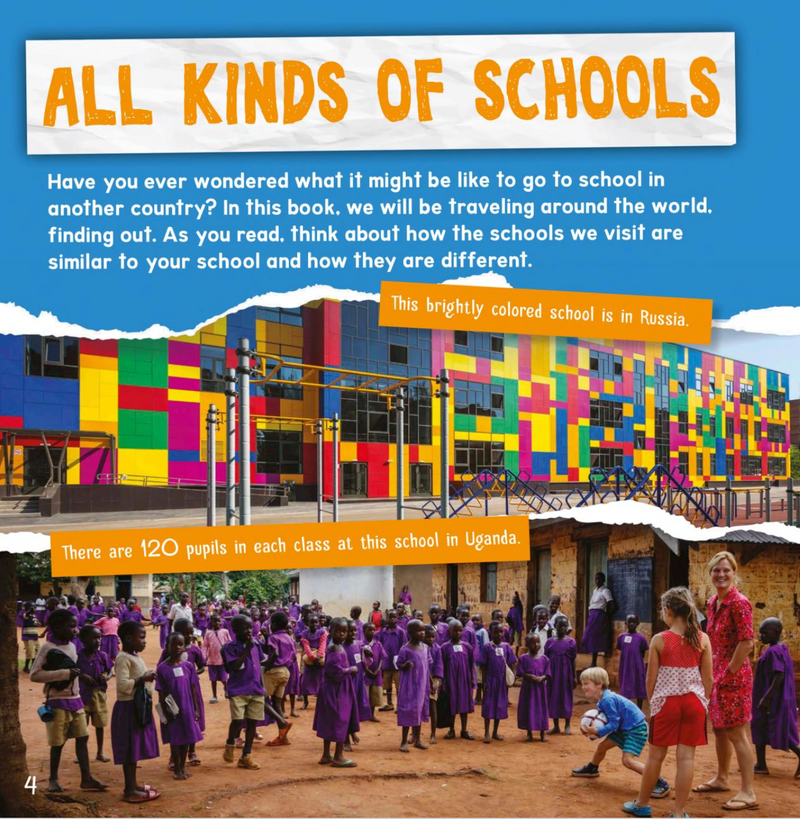 A Look at Life Around the World:Schools(PB)